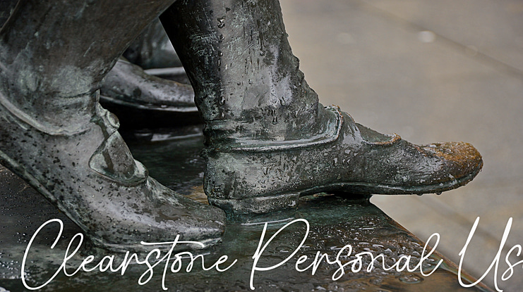 Clearstone Personal Use Font