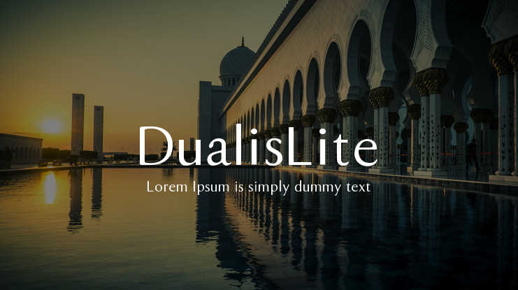 DualisLite Font