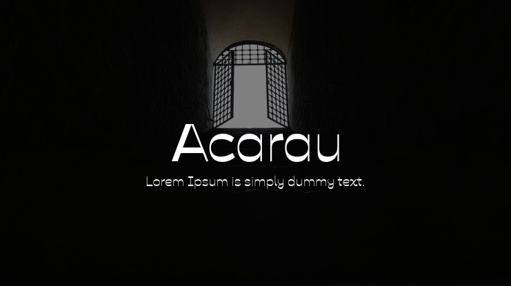 Acarau Font