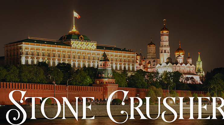 Stone Crusher Font