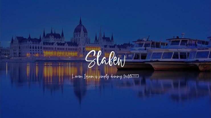 Slabew Font