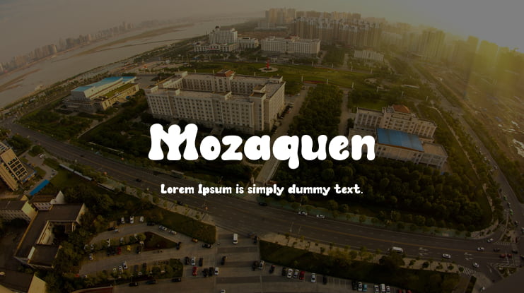 Mozaquen Font