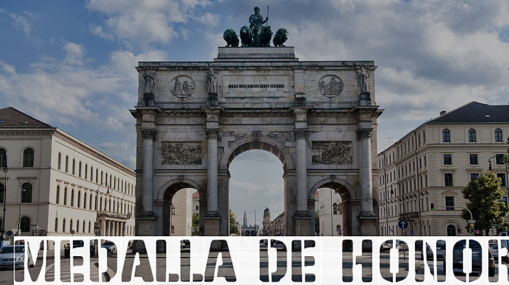 Medalla de Honor Font