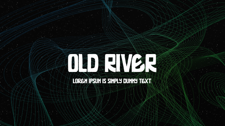 Old River Font