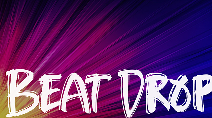 Beat Drop Font
