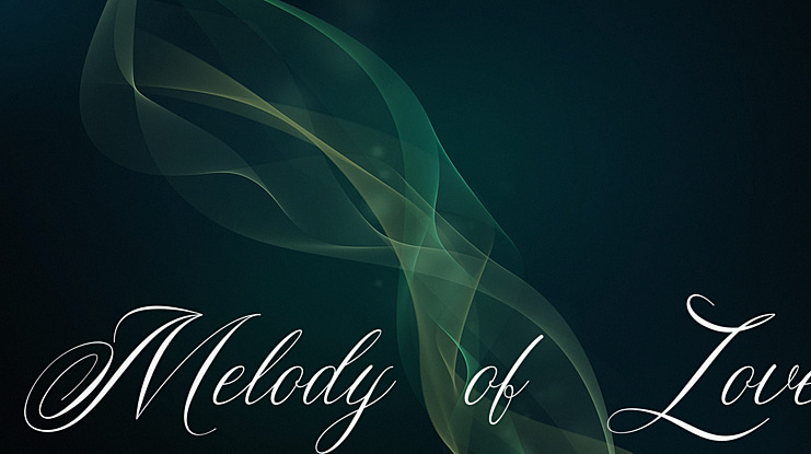 Melody of Love Font