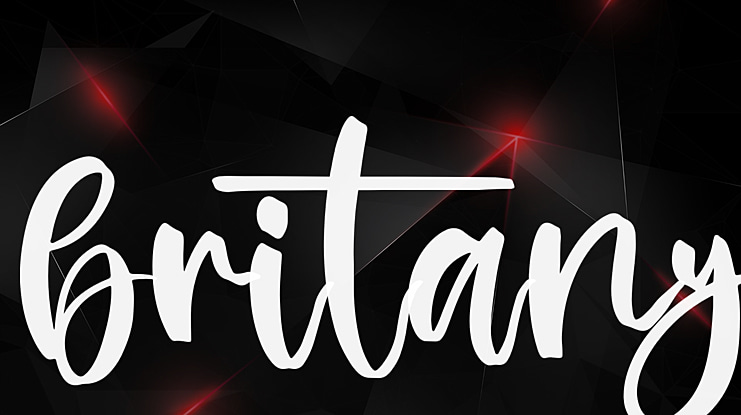 britany Font Family