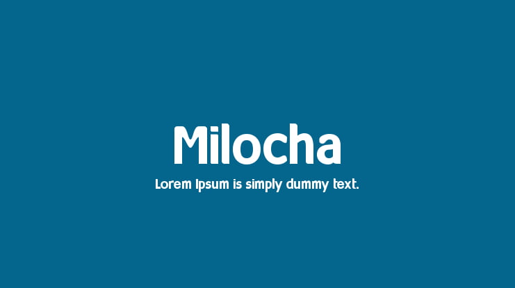 Milocha Font