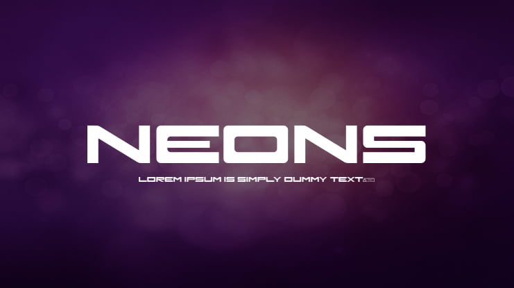 Neons Font