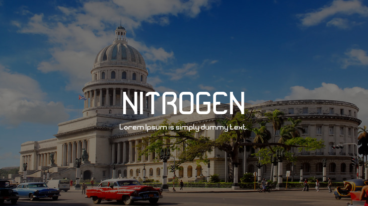 NITROGEN Font