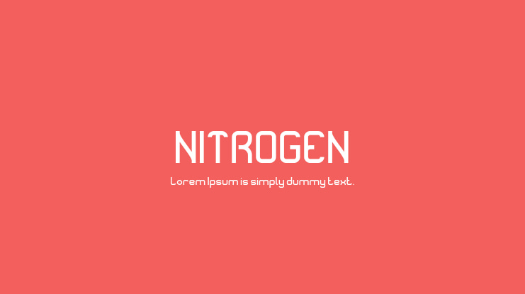 NITROGEN Font
