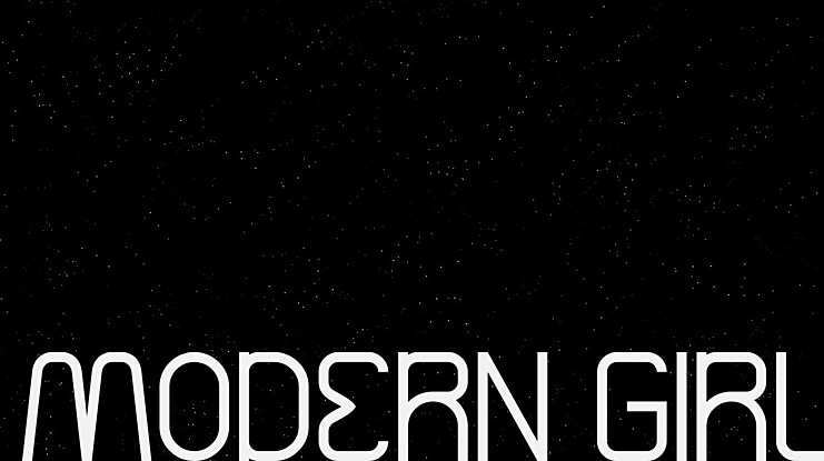 MODERN GIRL Font