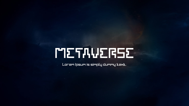 METAVERSE Font