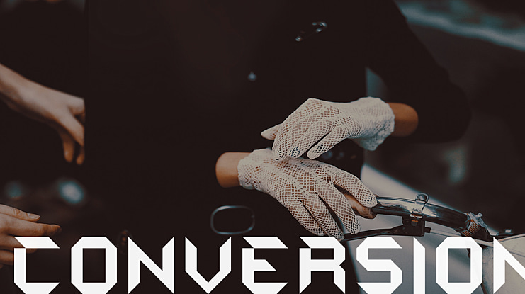CONVERSION Font
