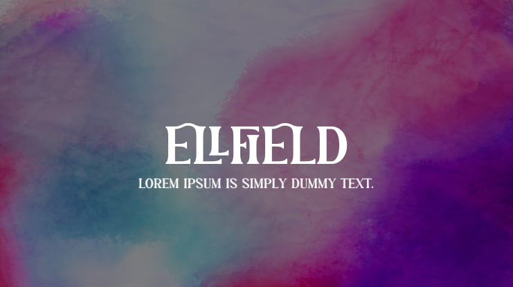 ELLFIELD Font
