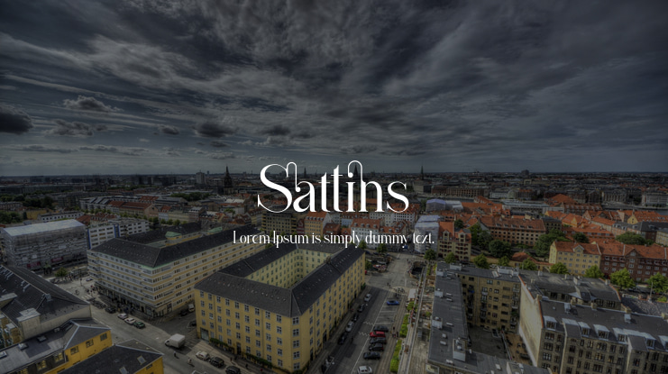 Sattins Font
