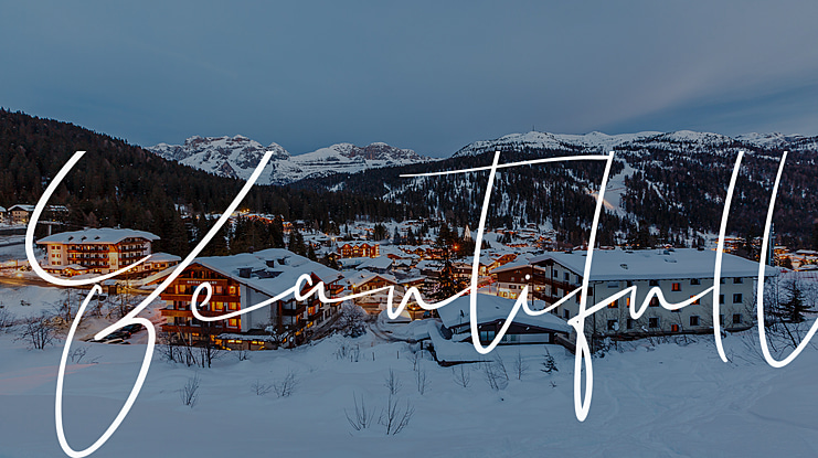 Beautifull Font Family