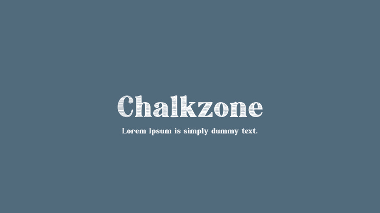 Chalkzone Font