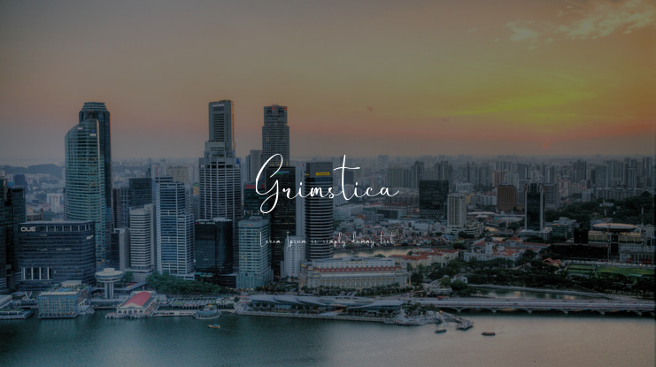 Grimstica Font