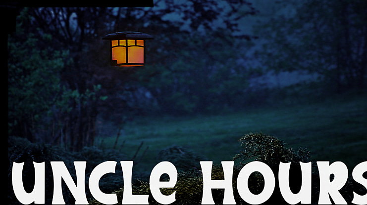 Uncle Hours Font