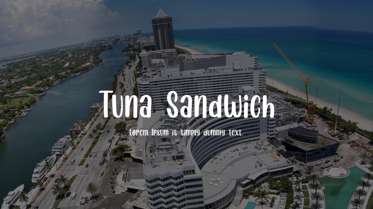 Tuna Sandwich Font