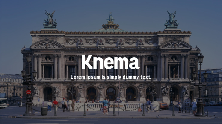 Knema Font