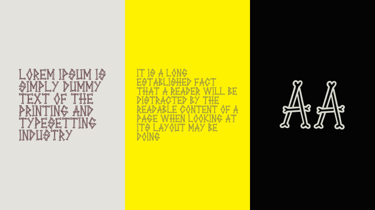 Warbones Font