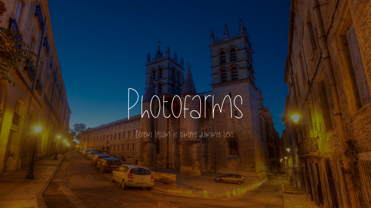 Photofarms Font