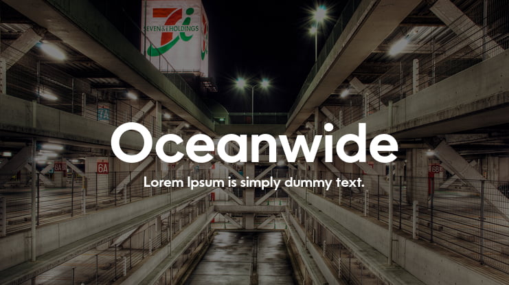 Oceanwide Font Family