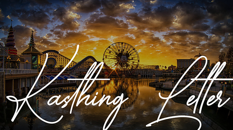Kasthing Letter Font