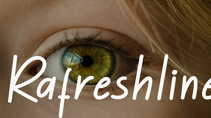 Rafreshline Font