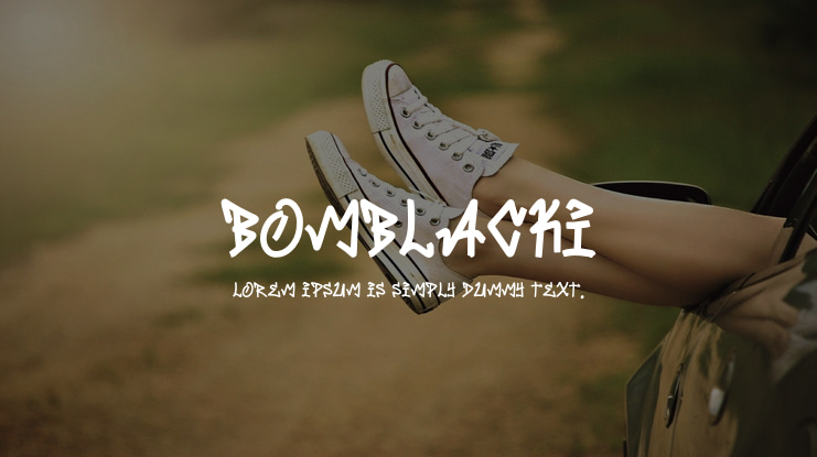 BOMBLACKI Font