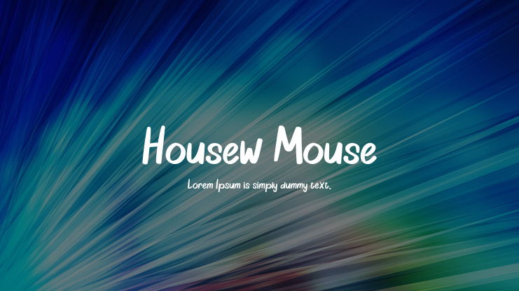 Housew Mouse Font