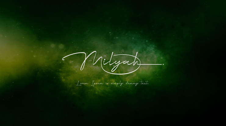 Milyah Font