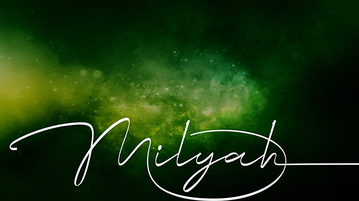 Milyah Font