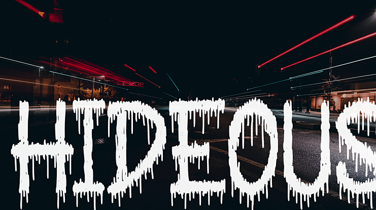 Hideous Font
