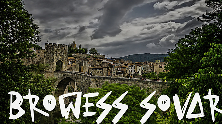 Browess Sovar Font