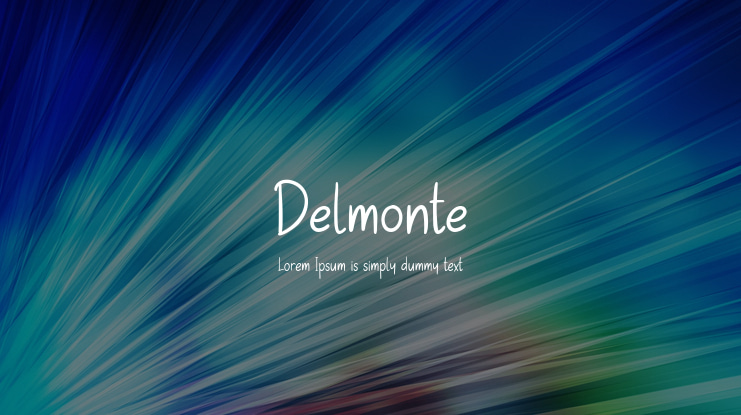 Delmonte Font