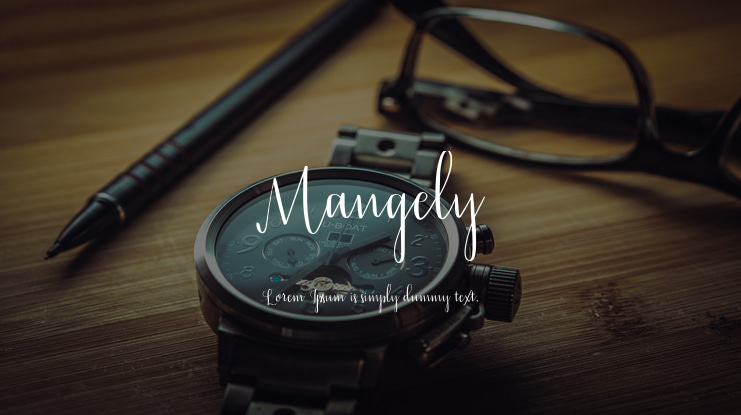 Mangely Font