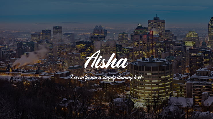 Aisha Font
