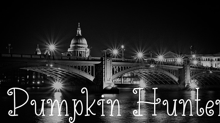 Pumpkin Hunter Font