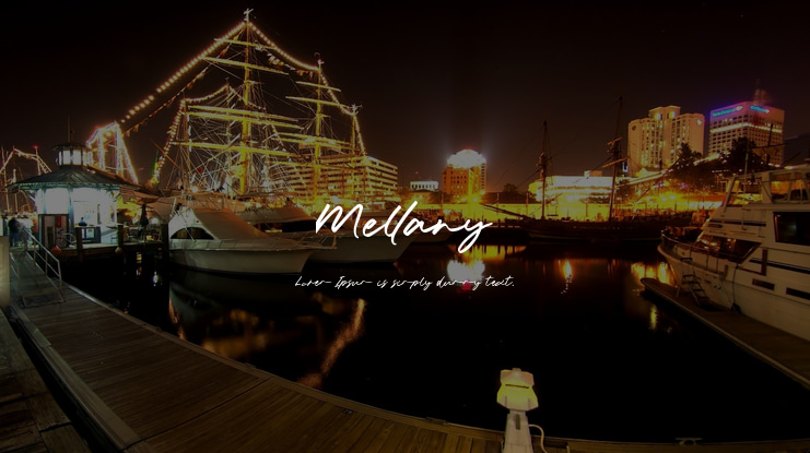 Mellany Font