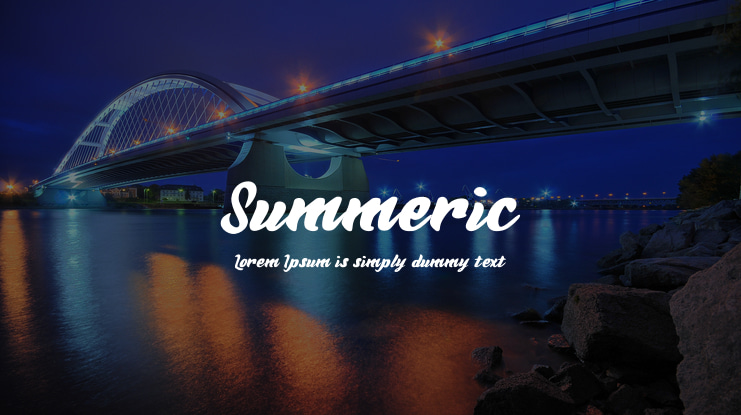 Summeric Font