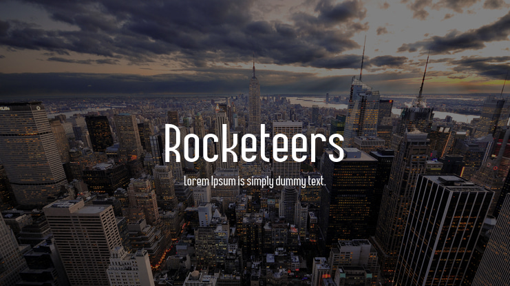 Rocketeers Font