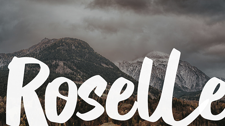 Roselle Font