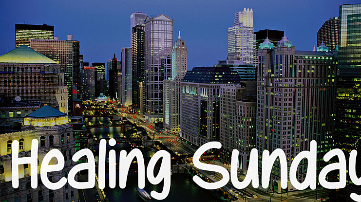 Healing Sunday Font