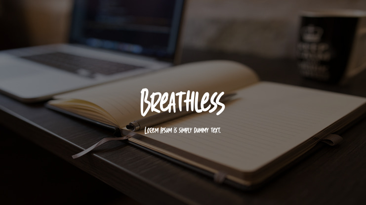 Breathless Font