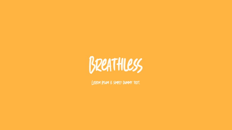 Breathless Font