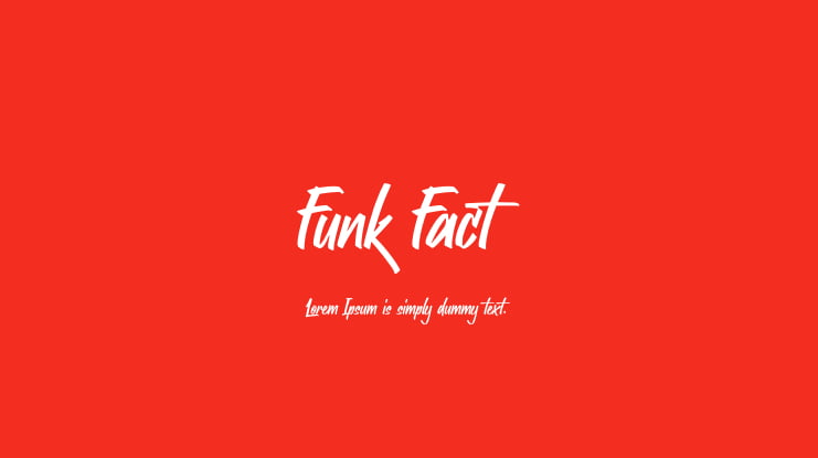 Funk Fact Font