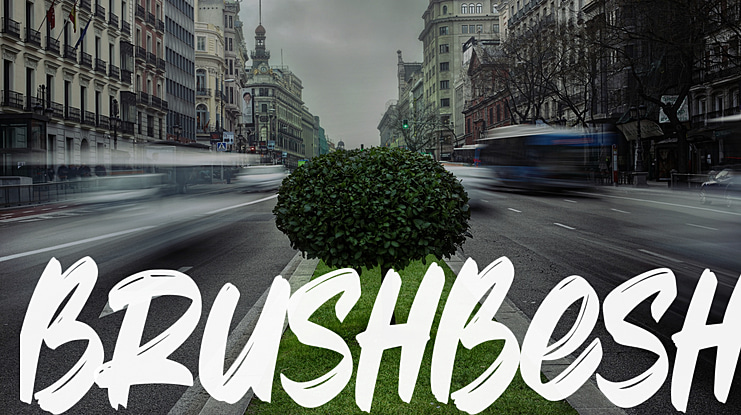 BrushBesh Font